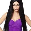 Spirit Halloween Long Black Witch Wig -SPIRIT HALLOWEEN Sales 00126573 a