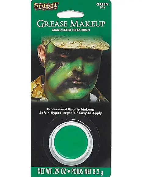 Spirit Halloween Green Grease Makeup 4 Spirit Halloween Green Grease Makeup - Image 2