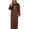 Spirit Halloween Adult Brown Monk Costume -SPIRIT HALLOWEEN Sales 00441014 a