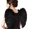 Spirit Halloween Black Faux Feather Wings -SPIRIT HALLOWEEN Sales 01039619 a