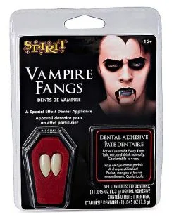 Spirit Halloween White Vampire Fangs -SPIRIT HALLOWEEN Sales 01097559 c