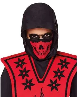 Spirit Halloween Kids Red Skull Ninja Costume 7 Spirit Halloween Kids Red Skull Ninja Costume -SPIRIT HALLOWEEN Sales 01099522 c