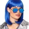 Spirit Halloween Dark Blue Pageboy Wig -SPIRIT HALLOWEEN Sales 01106640 a