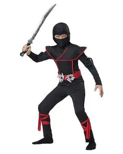 Spirit Halloween Kids Stealth Ninja Costume 7 Spirit Halloween Kids Stealth Ninja Costume -SPIRIT HALLOWEEN Sales 01133735 b