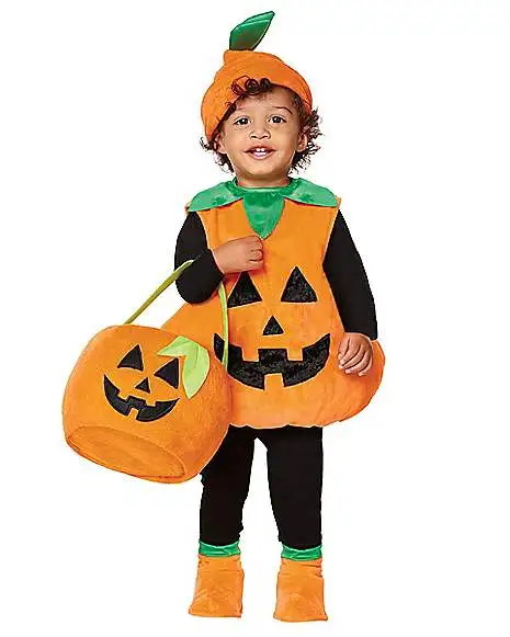Spirit Halloween Baby Lil' Pumpkin Costume 5 Spirit Halloween Baby Lil' Pumpkin Costume - Image 3