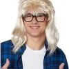 Spirit Halloween Garth Alger Wig And Glasses - Saturday Night Live -SPIRIT HALLOWEEN Sales 01157320 a