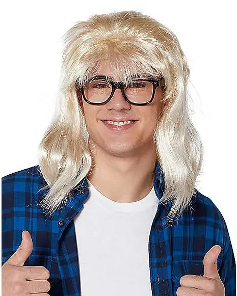 Spirit Halloween Garth Alger Wig And Glasses - Saturday Night Live 3 Spirit Halloween Garth Alger Wig And Glasses - Saturday Night Live