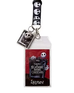 Spirit Halloween Nightmare Before Christmas Lanyard -SPIRIT HALLOWEEN Sales 01163302 c