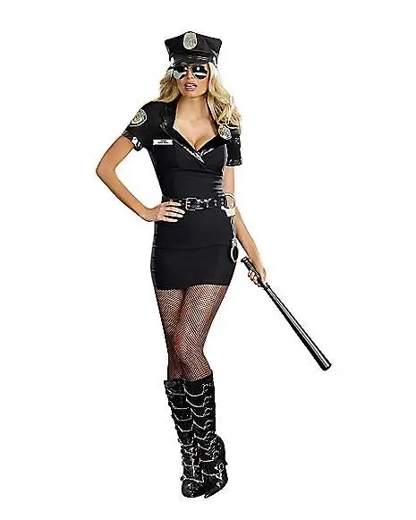 Spirit Halloween Adult Officer Anita Bribe Police Costume 6 Spirit Halloween Adult Officer Anita Bribe Police Costume - Image 4