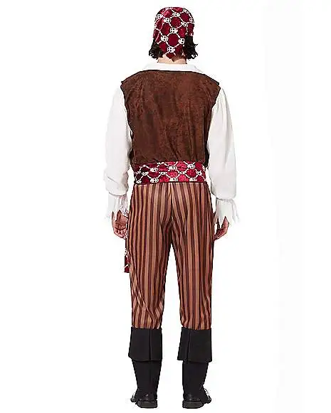 Spirit Halloween Adult Shipwreck Pirate Costume 4 Spirit Halloween Adult Shipwreck Pirate Costume - Image 2