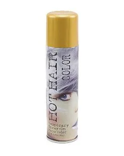 Spirit Halloween Metallic Gold Hairspray