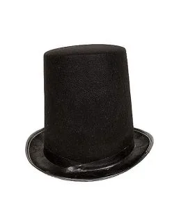 Spirit Halloween Tall Black Top Hat -SPIRIT HALLOWEEN Sales 01223684 c