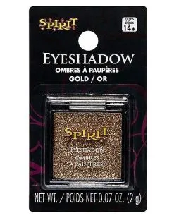 Spirit Halloween Glitter Gold Eyeshadow Makeup