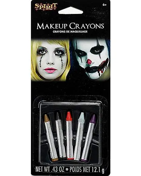 Spirit Halloween Horror Makeup Crayons 3 Spirit Halloween Horror Makeup Crayons