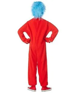 Spirit Halloween Kids Thing 1 And Thing 2 One Piece Costume - Dr. Seuss 9 Spirit Halloween Kids Thing 1 And Thing 2 One Piece Costume - Dr. Seuss -SPIRIT HALLOWEEN Sales 01254069 d