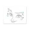 Spirit Halloween Elsa Face And Hand Decal - Frozen -SPIRIT HALLOWEEN Sales 01254556 a