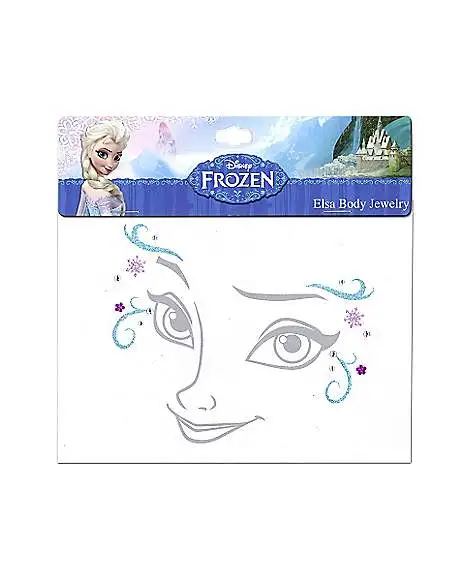 Spirit Halloween Elsa Face And Hand Decal - Frozen 4 Spirit Halloween Elsa Face And Hand Decal - Frozen - Image 2