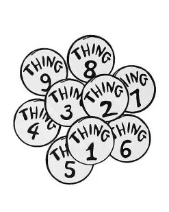 Spirit Halloween Separate Thing Numbers - Dr. Seuss 5 Spirit Halloween Separate Thing Numbers - Dr. Seuss -SPIRIT HALLOWEEN Sales 01255207 b