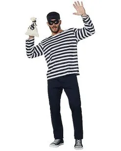 Spirit Halloween Adult Burglar Costume