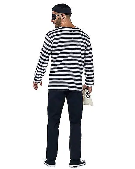 Spirit Halloween Adult Burglar Costume 4 Spirit Halloween Adult Burglar Costume - Image 2