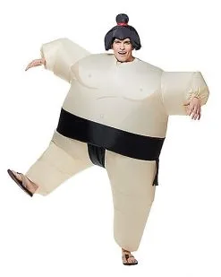 Spirit Halloween Adult Sumo Wrestler Inflatable Costume