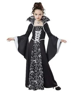 Spirit Halloween Kids Midnight Vampire Girls Costume
