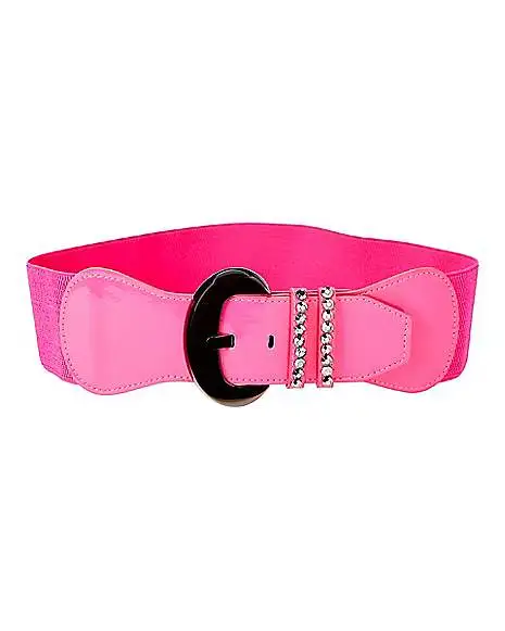 Spirit Halloween '80s Neon Pink Belt 3 Spirit Halloween '80s Neon Pink Belt