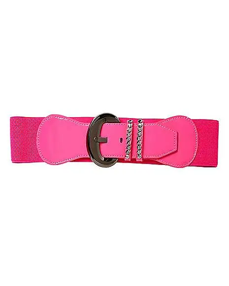 Spirit Halloween '80s Neon Pink Belt 4 Spirit Halloween '80s Neon Pink Belt - Image 2