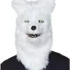 Spirit Halloween Moving Mouth White Wolf Full Mask 2 Spirit Halloween Moving Mouth White Wolf Full Mask -SPIRIT HALLOWEEN Sales 01271527 a