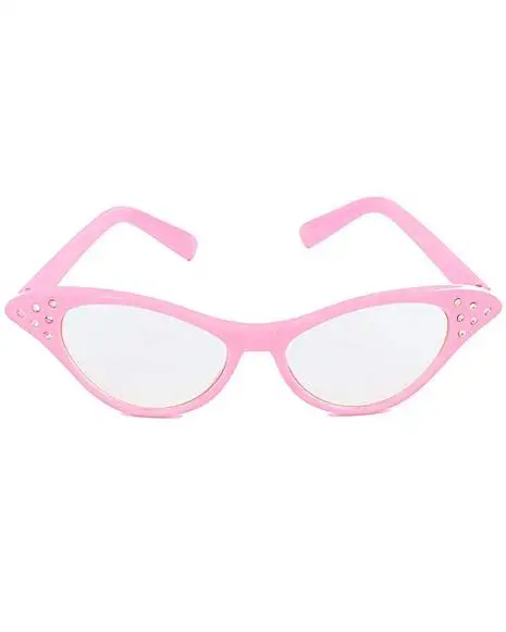 Spirit Halloween '50s Black Rhinestone Cat Eye Glasses 5 Spirit Halloween '50s Black Rhinestone Cat Eye Glasses - Image 3