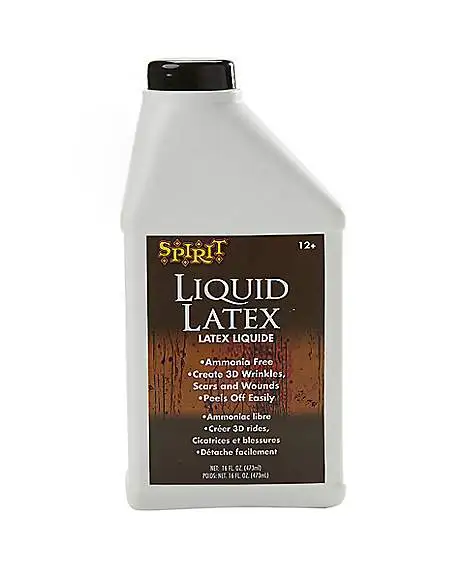 Spirit Halloween Ammonia Free Liquid Latex 3 Spirit Halloween Ammonia Free Liquid Latex