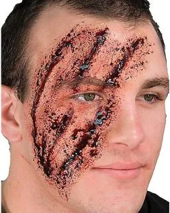 Spirit Halloween Shredded Scar Appliance