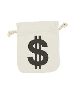 Spirit Halloween Burglar Money Bag