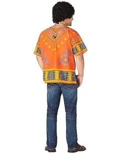 Spirit Halloween Adult Hippie Shirt Costume 13 Spirit Halloween Adult Hippie Shirt Costume -SPIRIT HALLOWEEN Sales 01299023 b
