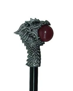 Spirit Halloween Dragon Head Staff With Orb -SPIRIT HALLOWEEN Sales 01300250 b