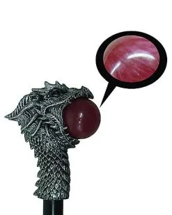 Spirit Halloween Dragon Head Staff With Orb -SPIRIT HALLOWEEN Sales 01300250 d