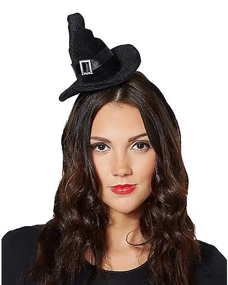 Spirit Halloween Witch Mini Hat Fascinator 3 Spirit Halloween Witch Mini Hat Fascinator