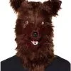 Spirit Halloween Adult Moving Mouth Wolf Full Mask
