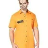 Spirit Halloween Arkham Inmate Work Shirt - Suicide Squad 1 Spirit Halloween Arkham Inmate Work Shirt - Suicide Squad -SPIRIT HALLOWEEN Sales 01324516 a
