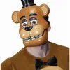 Spirit Halloween Freddy Fazbear Half Mask - Five Nights At Freddy's -SPIRIT HALLOWEEN Sales 01326057 a