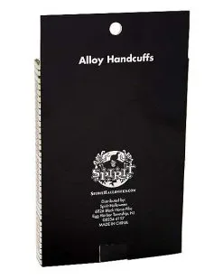 Spirit Halloween Cop Handcuffs -SPIRIT HALLOWEEN Sales 01331487 c