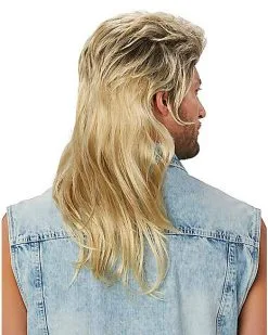 Spirit Halloween Blonde Mullet Wig -SPIRIT HALLOWEEN Sales 01340132 b