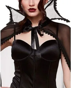 Spirit Halloween Adult Sheer Vampire Cape -SPIRIT HALLOWEEN Sales 01346543 c