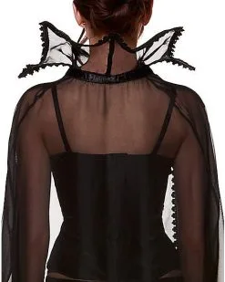 Spirit Halloween Adult Sheer Vampire Cape -SPIRIT HALLOWEEN Sales 01346543 d