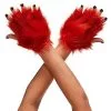 Spirit Halloween Faux Fur Fox Gloves 2 Spirit Halloween Faux Fur Fox Gloves -SPIRIT HALLOWEEN Sales 01352319 a