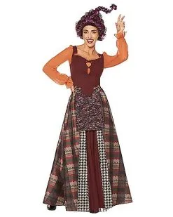 Spirit Halloween Adult Mary Sanderson Costume - Hocus Pocus