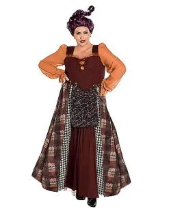 Spirit Halloween Adult Mary Sanderson Plus Size Costume - Hocus Pocus