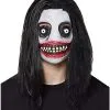 Spirit Halloween Demented Grinning Killer Half Mask 2 Spirit Halloween Demented Grinning Killer Half Mask -SPIRIT HALLOWEEN Sales 01358357 a