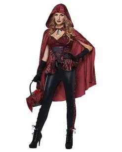 Spirit Halloween Adult Big Bad Red Costume 7 Spirit Halloween Adult Big Bad Red Costume -SPIRIT HALLOWEEN Sales 01359058 c