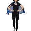 Spirit Halloween Blue Metallic Cape -SPIRIT HALLOWEEN Sales 01360817 a